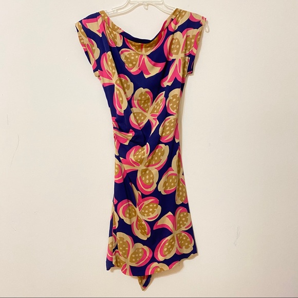 Diane Von Furstenberg Floral Dress - Picture 2 of 3